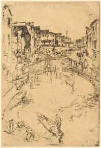 The Bridge, 18791880」です。 作： James Abbott McNeill Whistler