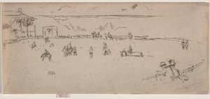 バッキングホース。 作： James Abbott McNeill Whistler