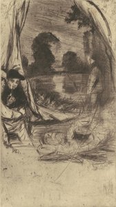 ザ・キャンプ』1861年刊 1879年刊 作： James Abbott McNeill Whistler