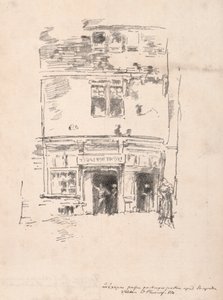 Clockmakers、Paimpol、1893年。 作： James Abbott McNeill Whistler