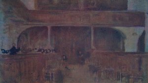 The Cures Little Class、c1879、1904 作： James Abbott McNeill Whistler