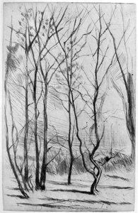 ダムウッド、c1875 1904。 作： James Abbott McNeill Whistler