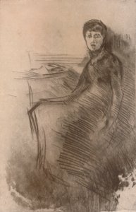 デスク、c1870、1904 作： James Abbott McNeill Whistler