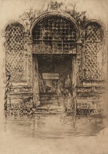 The Doorway, 1879-1880. 作： James Abbott McNeill Whistler