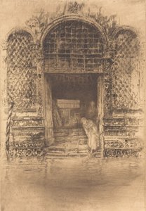 The Doorway』1880年。 作： James Abbott McNeill Whistler