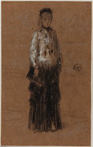 オコジョのコート、1870～1873年。 作： James Abbott McNeill Whistler