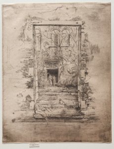 庭。 作： James Abbott McNeill Whistler