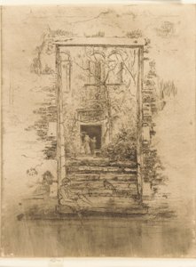 ザ・ガーデン、1879-1880 作： James Abbott McNeill Whistler