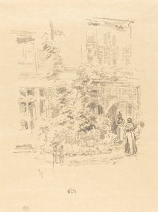 The Garden Porch』1894年。 作： James Abbott McNeill Whistler
