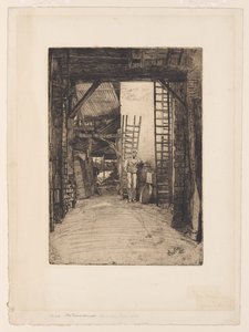 ライム・バーナー 作： James Abbott McNeill Whistler