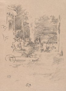 LitteCaféau Bois、1894年。 作： James Abbott McNeill Whistler