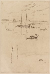 The Little Lagoon, 1879-1880. 作： James Abbott McNeill Whistler