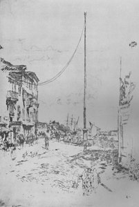 リトルマスト、c1880、1925年。 作： James Abbott McNeill Whistler