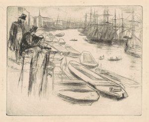 リトルプール、1861年。 作： James Abbott McNeill Whistler