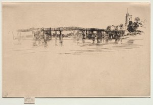 リトル・プットニー、第1位。 作： James Abbott McNeill Whistler