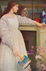 リトルホワイトガール、1864年、1935年。 作： James Abbott McNeill Whistler