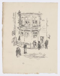 支配人の窓』（ガイエティ・シアター 作： James Abbott McNeill Whistler