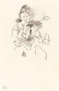 マスター・スミス、1895年。 作： James Abbott McNeill Whistler