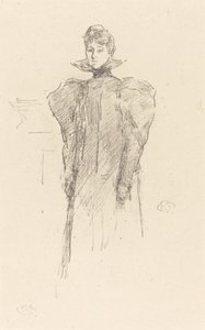 メディチ首輪、1897 年。 作： James Abbott McNeill Whistler