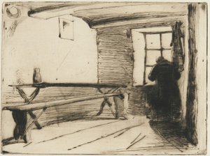 守銭奴、1858-1859。 作： James Abbott McNeill Whistler