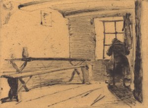 The Miser、1861年頃。 作： James Abbott McNeill Whistler
