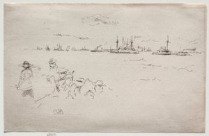 モニター。 作： James Abbott McNeill Whistler