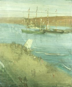 革命後の朝 作： James Abbott McNeill Whistler