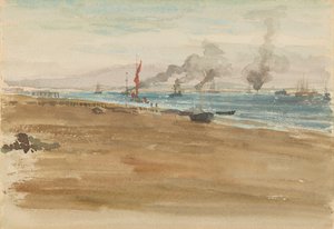 1881年から1883年までの河口の様子。 作： James Abbott McNeill Whistler