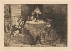 音楽室、1859年。