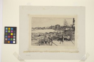 プール（エッチング） 作： James Abbott McNeill Whistler