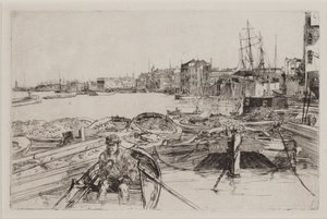 プール 作： James Abbott McNeill Whistler