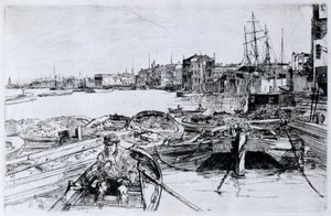 プール 作： James Abbott McNeill Whistler