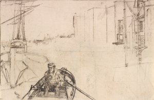 ザ・プール」1859年 作： James Abbott McNeill Whistler