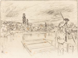 パント、1861年。 作： James Abbott McNeill Whistler
