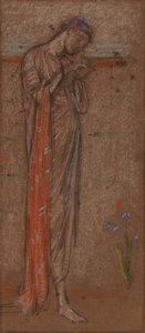 紫のアイリス、18711872。 作： James Abbott McNeill Whistler