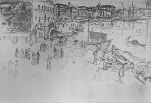 リーヴァNo. 1、1879-1880、1925。 作： James Abbott McNeill Whistler