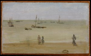 海岸 作： James Abbott McNeill Whistler
