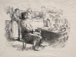 靴屋。 作： James Abbott McNeill Whistler