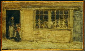店の窓、1885-90年