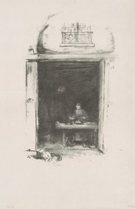 スミス、パッサージュ・デュ・ドラゴン、1894年。 作： James Abbott McNeill Whistler