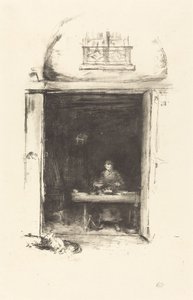 スミス、パッサージュ・デュ・ドラゴン、1894年。 作： James Abbott McNeill Whistler