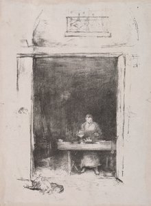 スミス：Passage du Dragon、1894。 作： James Abbott McNeill Whistler