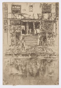 ザ・ステップス、アムステルダム 作： James Abbott McNeill Whistler
