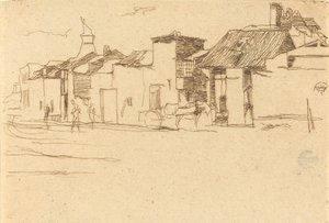 白鳥、チェルシー、1872年。 作： James Abbott McNeill Whistler