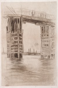 トールブリッジ。 作： James Abbott McNeill Whistler