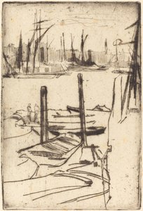 ザ・タイニー・プール、18761878 作： James Abbott McNeill Whistler
