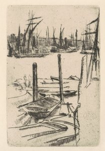ザ・タイニー・プール、18761878 作： James Abbott McNeill Whistler
