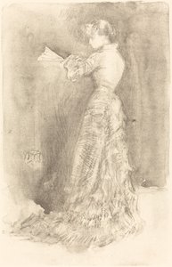 1878年の「The Toilet」。 作： James Abbott McNeill Whistler