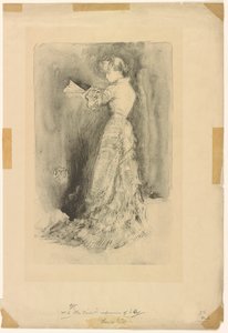 1878年の「The Toilet」。 作： James Abbott McNeill Whistler