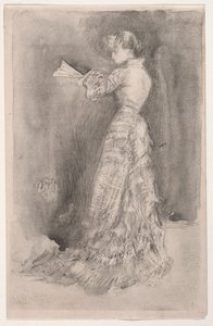 トイレ、1878年。 作： James Abbott McNeill Whistler